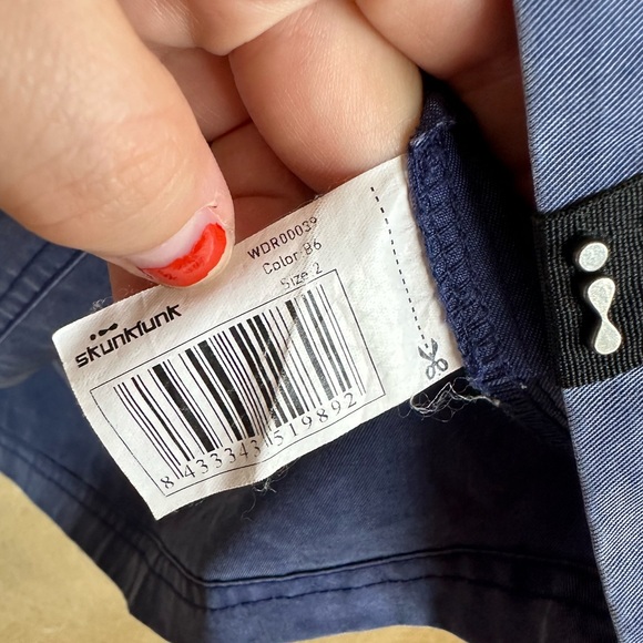 Skunkfunk Tencel Blue Collar Twee Dress - Picture 9 of 11